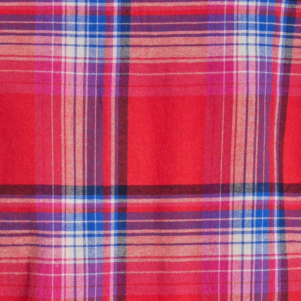 Orvis Womens Stretch Flannel Button Down Shirt Red - Picture 5 of 6